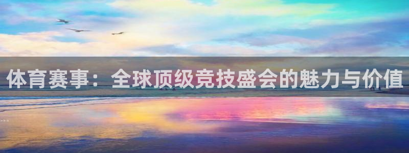 体育赛事：全球顶级竞技盛会的魅力与价值