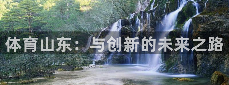 体育山东：与创新的未来之路